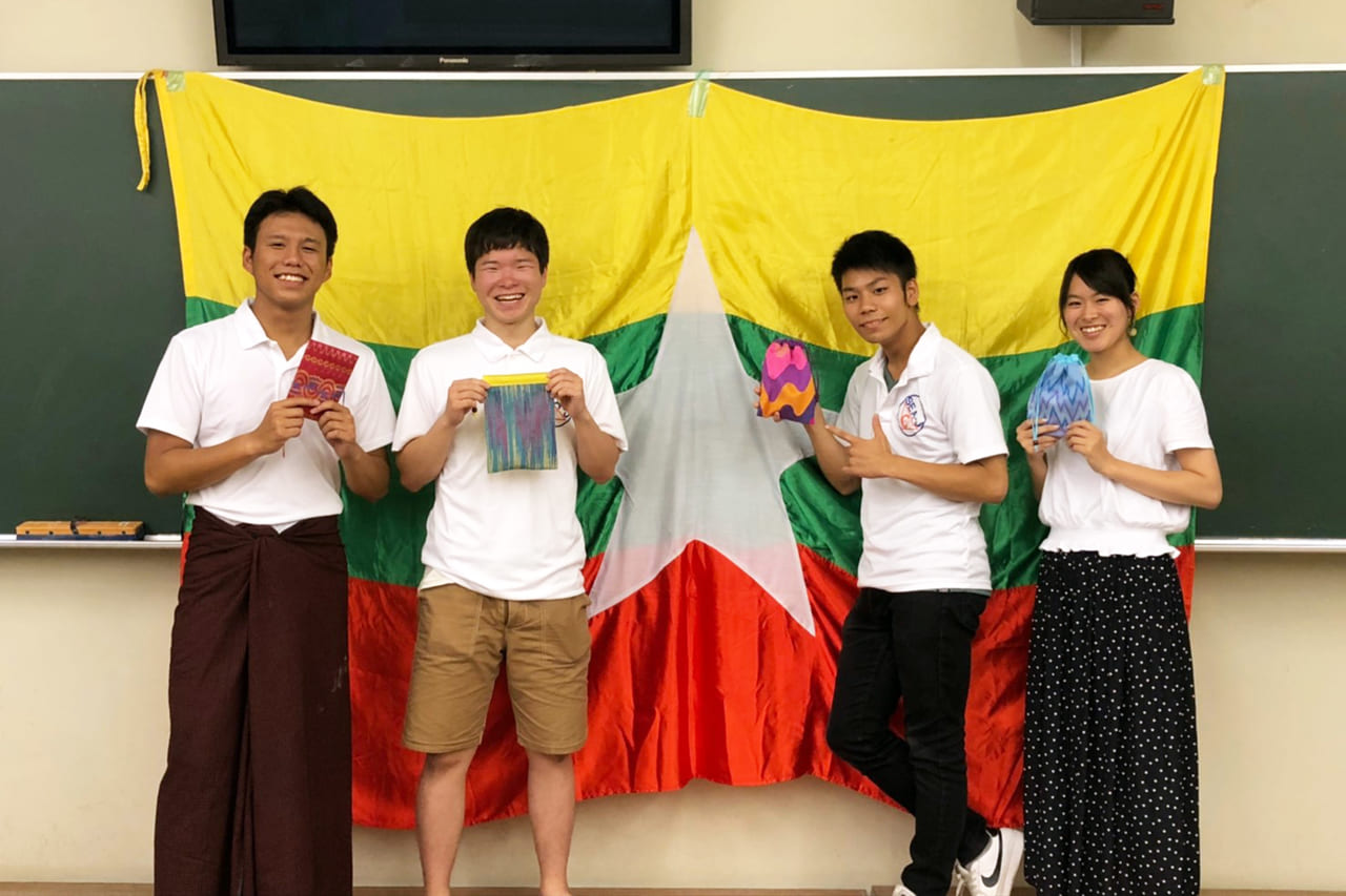 広島大の学生 ミャンマー・ヤンゴンのAAR 障がい者職業訓練校を寄付金で支援！