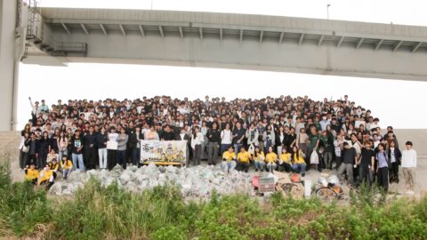 【学生ボランティア】約400人の大学生が西葛西臨海エリアに集結！12大学16チームが荒川と中川の中洲でゴミ拾い対決！「第24回大学対校！ゴミ拾い甲子園」レポート！